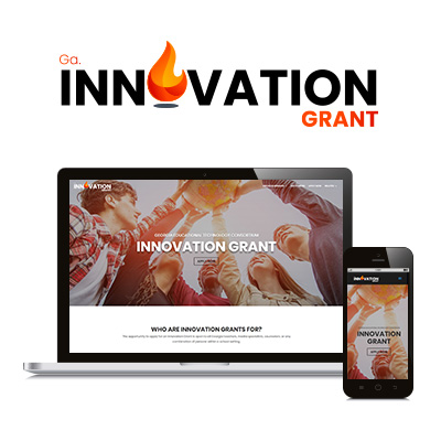 Georgia Innovation Grant Website - Website Design Portfolio