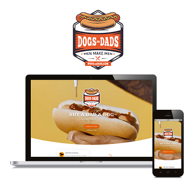 Dogs for Dads Website